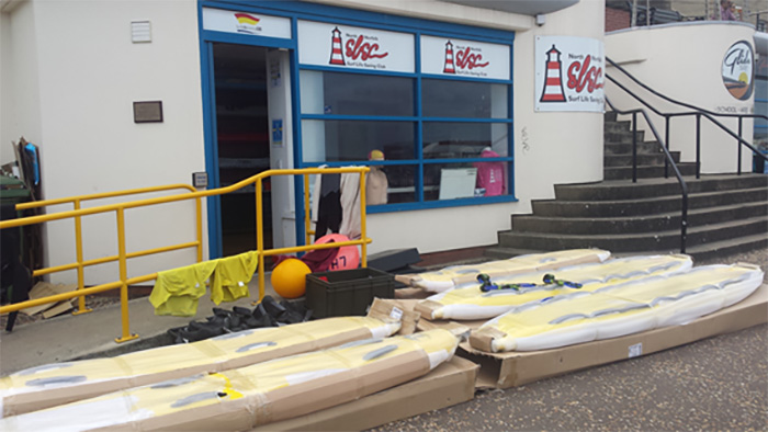 New equipment has arrived at North Norfolk Surf Life Saving Club in Cromer
